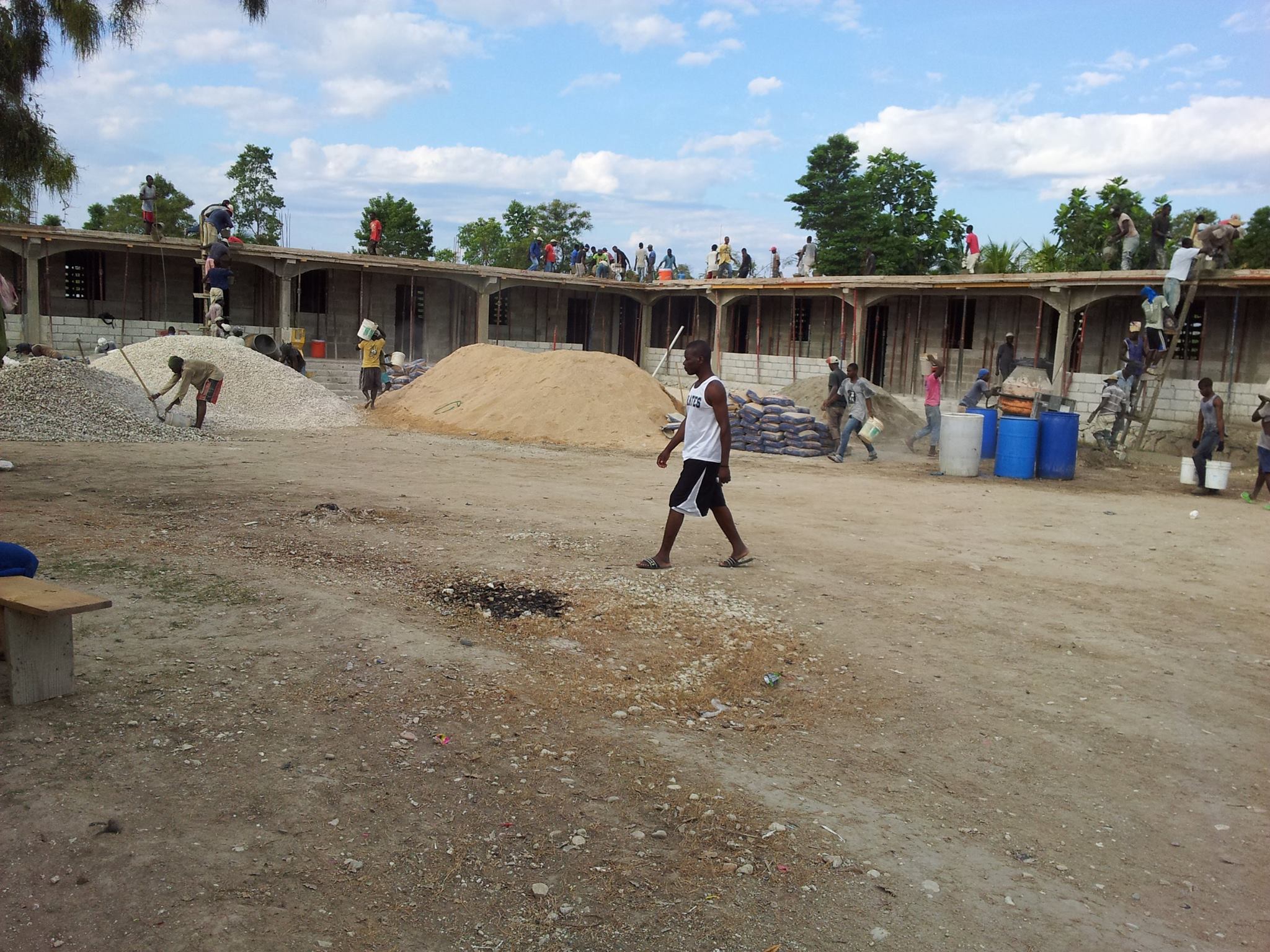 CFAM campus under construction in 2015